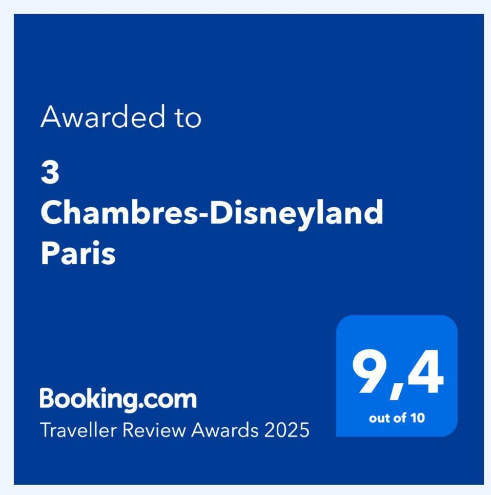3 Chambres-Disneyland Paris Saint-Thibault-des-Vignes Ngoại thất bức ảnh